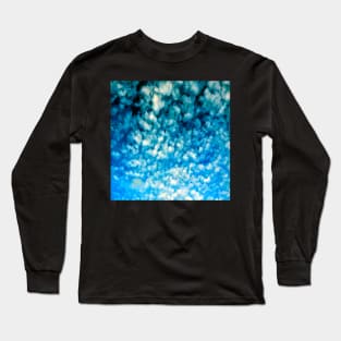 Teal Cloudscape Long Sleeve T-Shirt